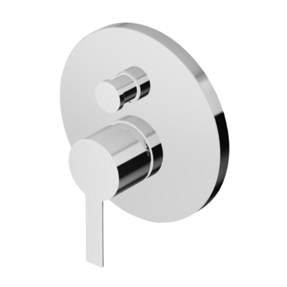 Zucchetti GILL ZGL127 Einbau-Bad-/Duscharmatur – Chrom-Finish