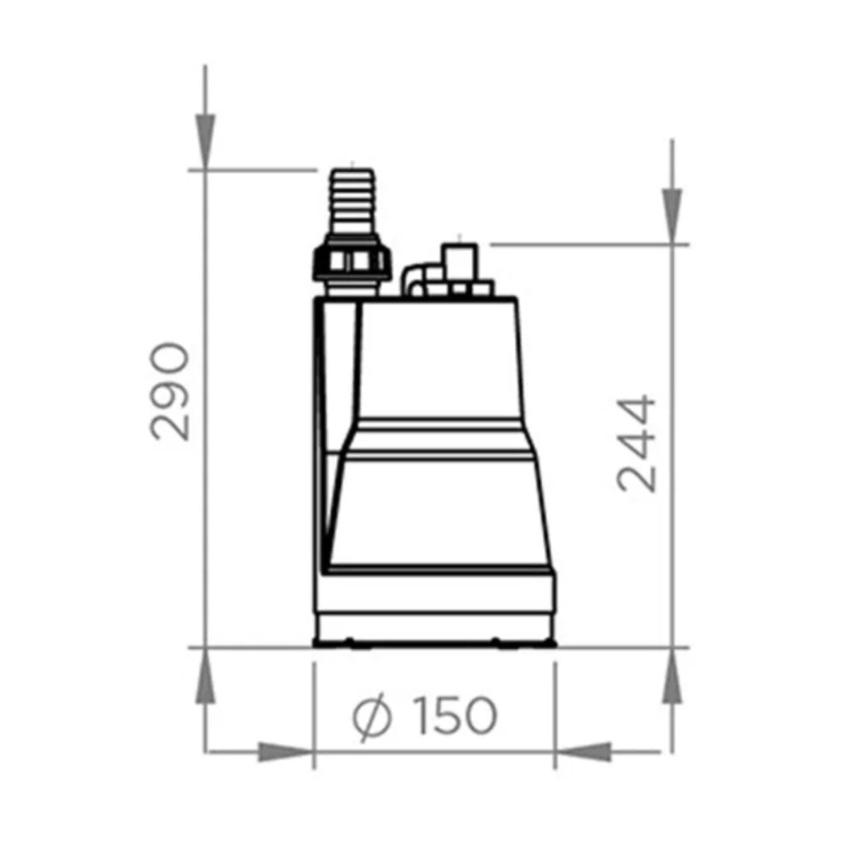 SFA Sunipuddle submersible pump for clear water and drainage