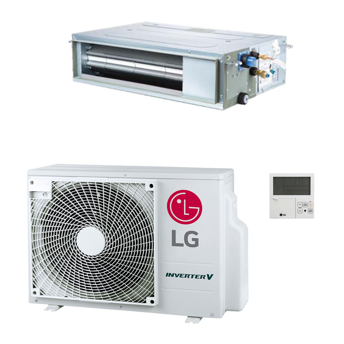 LG Kanalklimaanlage CL Standard 9000 BTU R32 Inverter A++/A+ - NIEDRIGER DRUCK