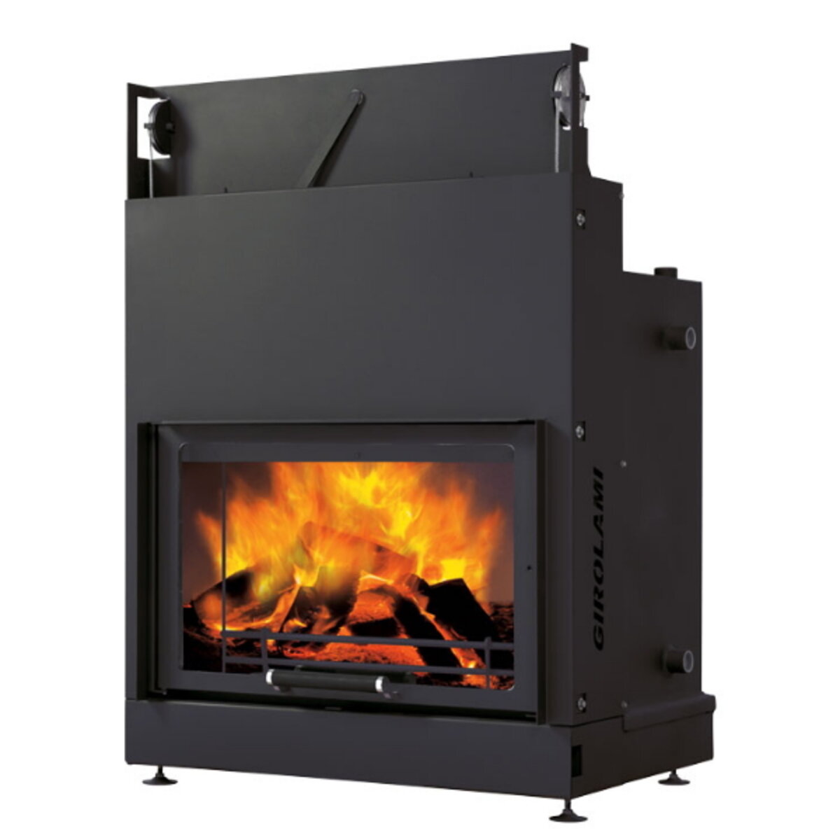 Cheminée à bois Girolami tc 35 hydro