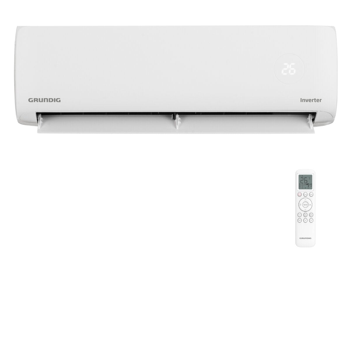 Grundig PROLOGUE MULTI GR-7 9000+9000+12000 BTU R32 Inverter WiFi A++ Klimaanlage 7 kW Außengerät