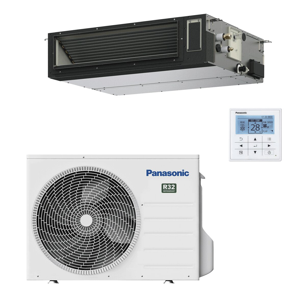 Climatiseur Gainable Panasonic PACi NX Standard 18000 BTU R32 Onduleur A++/A+