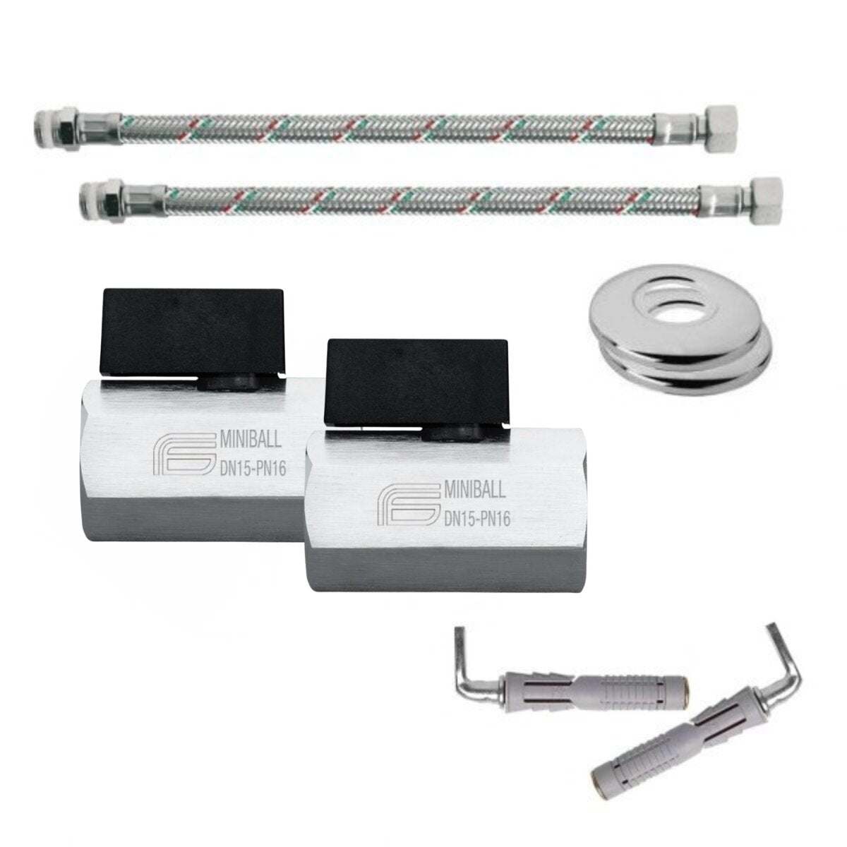 Electric water heater installation kit