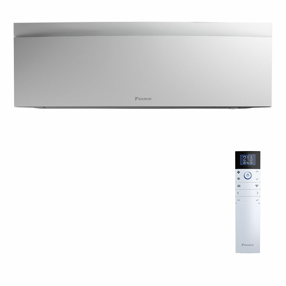 Daikin Multi+ Dual-Split-Klimaanlage und Warmwasser – Innengeräte Emura 3 weiß 9000+9000 BTU – Tank 120 l