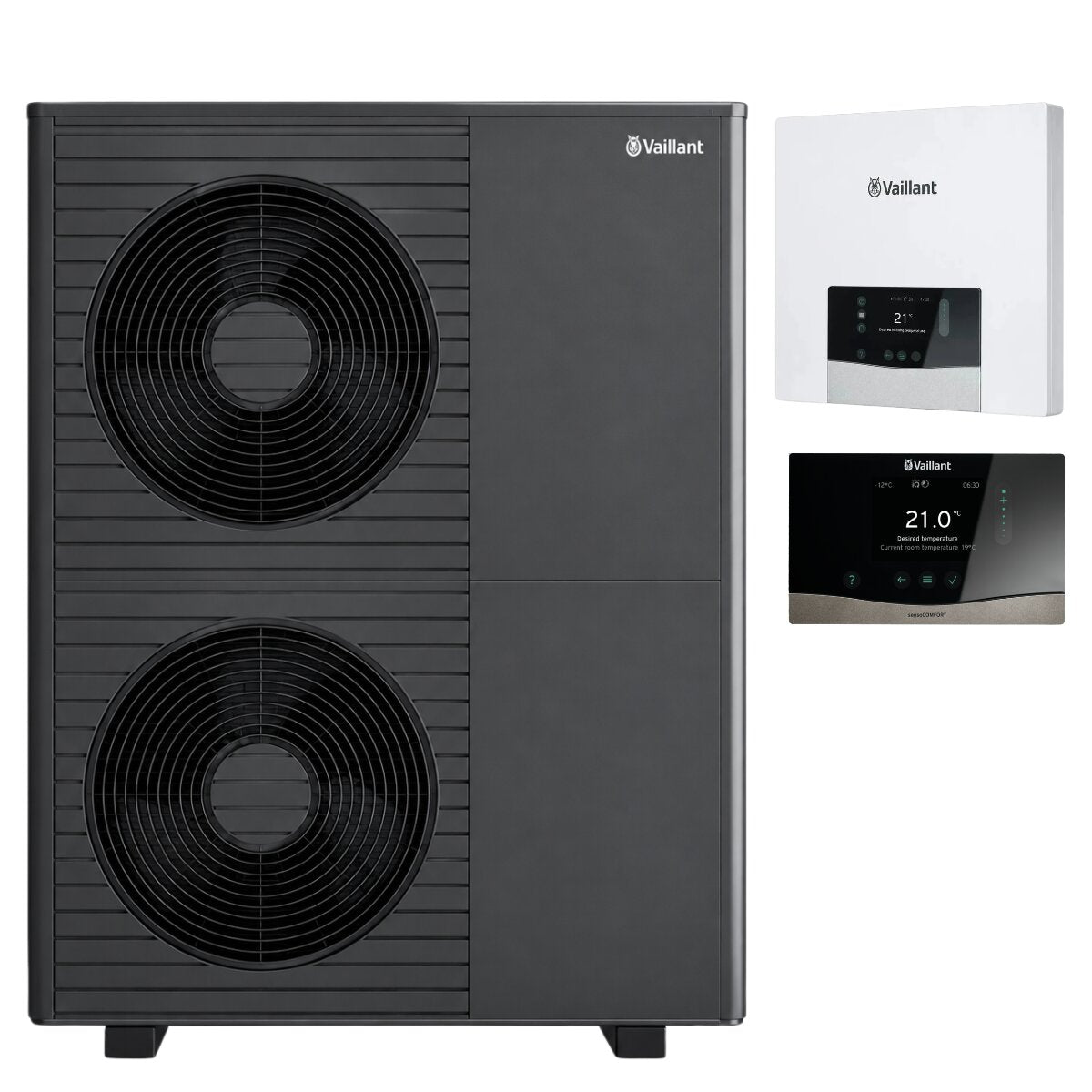 Vaillant aroTHERM plus VWL 125/8.1 12 kW 230 V single-phase monoblock R290 A+++ high-temperature air-to-water heat pump