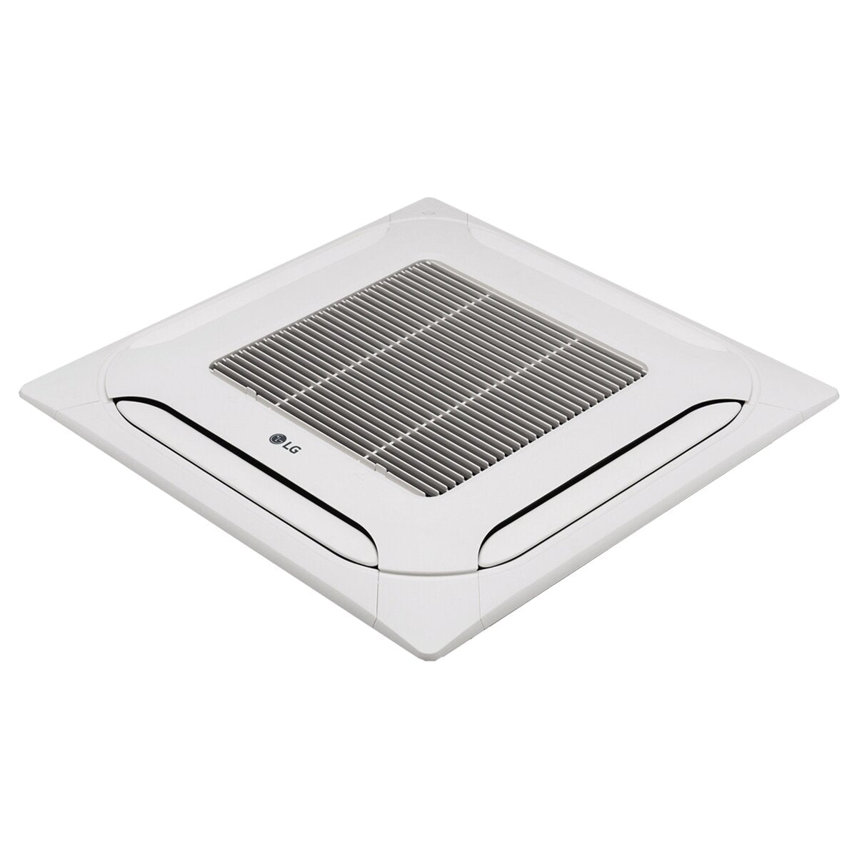 LG 4-Wege-Kassettenklimaanlage, LG Dual-Split-System, 9000 + 18000 BTU Inverter, A+++ Außengerät, 5,3 kW 