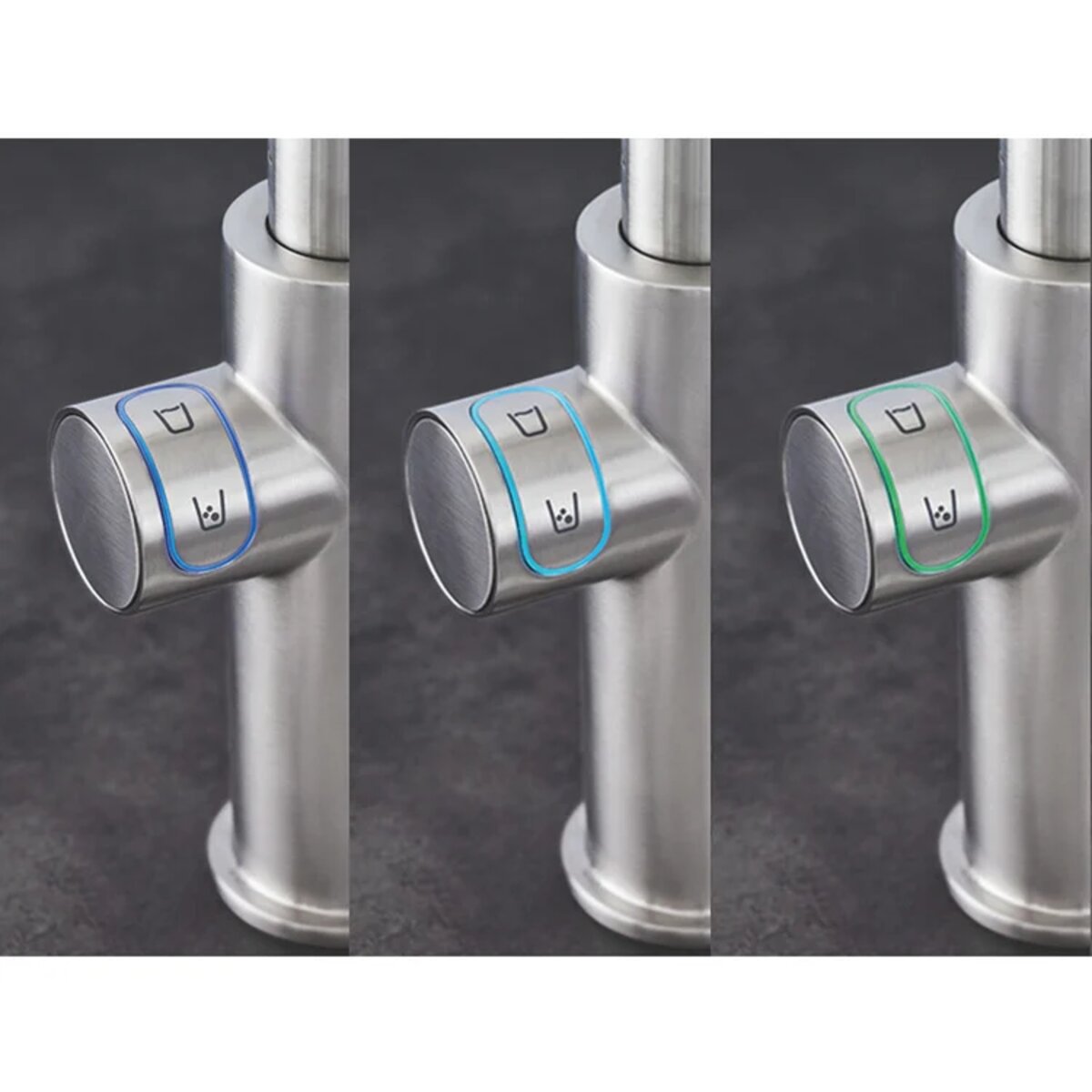 Purificateur d'eau Grohe Blue Home avec Mélangeur d'évier de cuisine + réfrigérateur et filtre