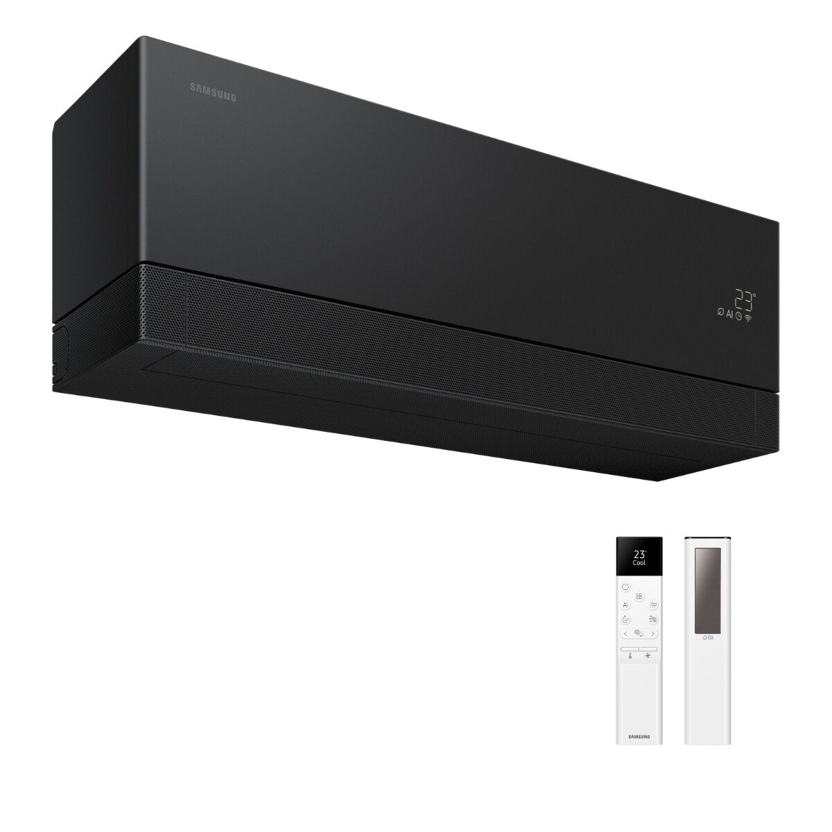 Samsung WindFree Première Plus Penta Split-Klimaanlage 9000+12000+12000+12000+12000 BTU Inverter A++ WLAN-Außeneinheit 10 kW Speckstein-Anthrazit