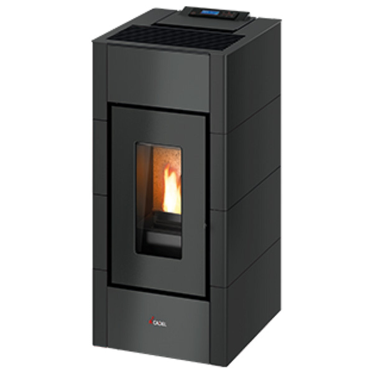 Cadel Cristal <sup>3</sup> anthracite 8.5 kW air pellet stove