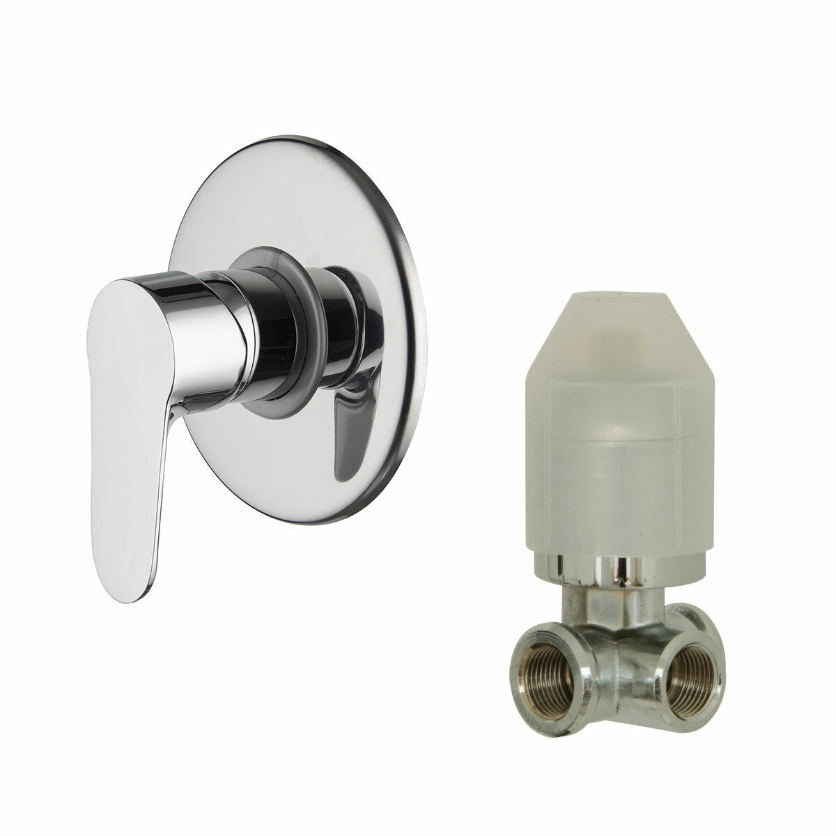 Fima Carlo Frattini Series 22 built-in shower mixer with built-in body