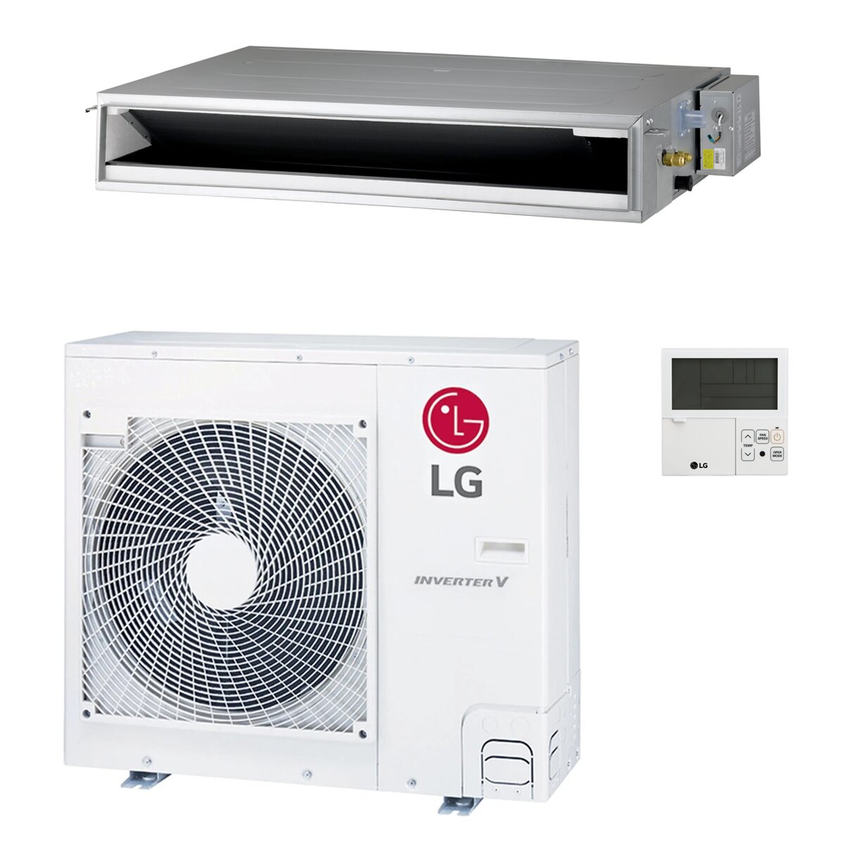 LG Kanalklimaanlage CL Standard 24000 BTU R32 Inverter A++/A – NIEDRIGE DRUCKHÖHE