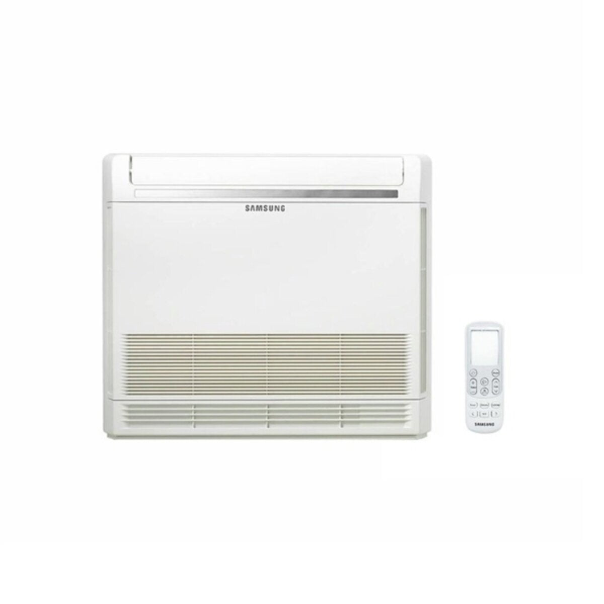 Climatiseur à console double split Samsung 9000 + 9000 BTU onduleur A +++ unité extérieure 4,0 kW