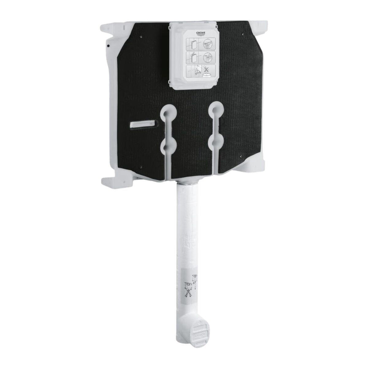 Grohe 38863000 Built-in WC Cistern – 80 mm Thickness