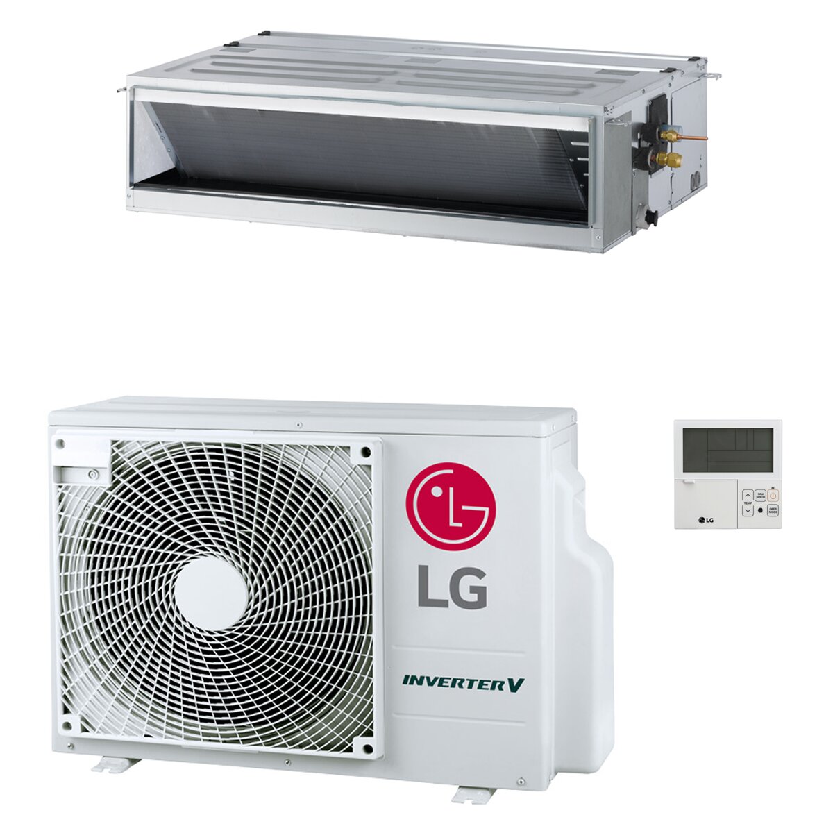 Climatiseur gainable à onduleur LG CM Standard 18 000 BTU R32 A++/A+ - HAUTE DÉBIT