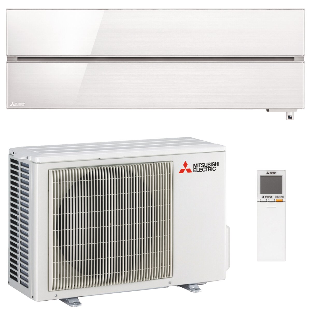 Air conditioner Mitsubishi Electric Kirigamine Style MSZ-LN 12000 BTU R32 inverter A+++ wifi white