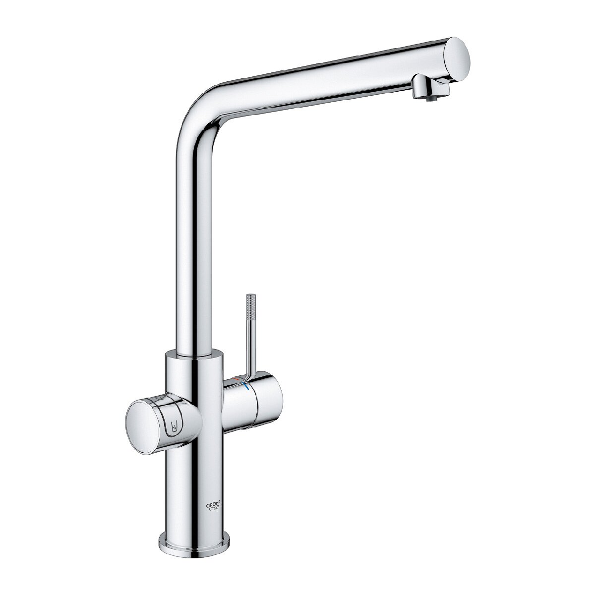 Grohe Blue Home ensemble purificateur d'eau mélangeur d'évier de cuisine + filtre et réfrigérateur