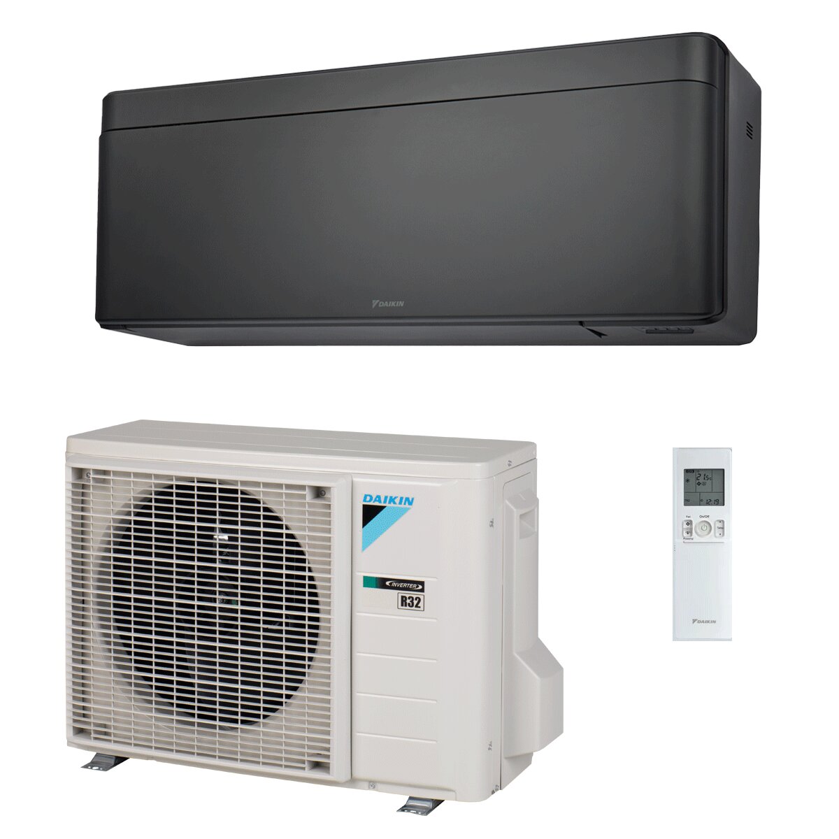 Climatiseur Daikin Stylish Total Black 7000 BTU Inverter A+++ WiFi R32