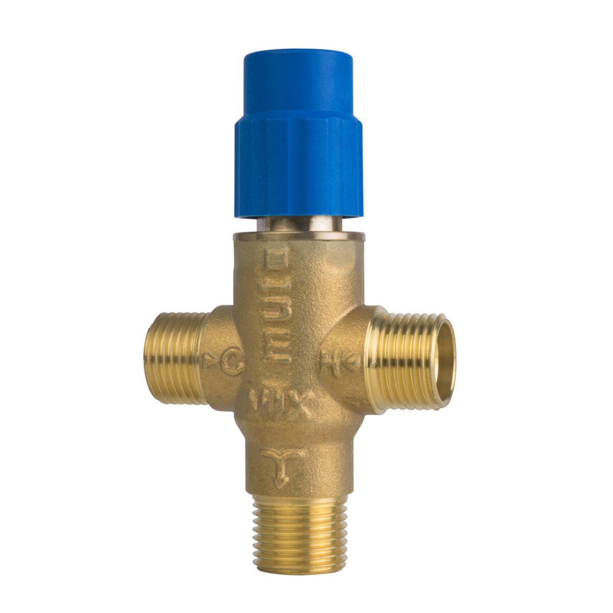Thermostatic mixing valve MUT TWR-RA Ø3/4 30÷60°C with unions