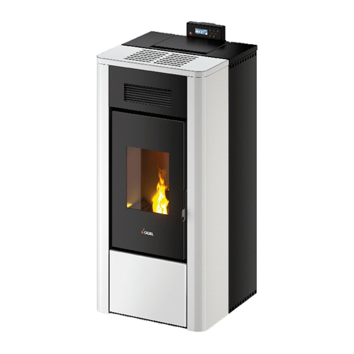 Cadel River Idro 16 Water Pellet Stove 16.1 kW WiFi White