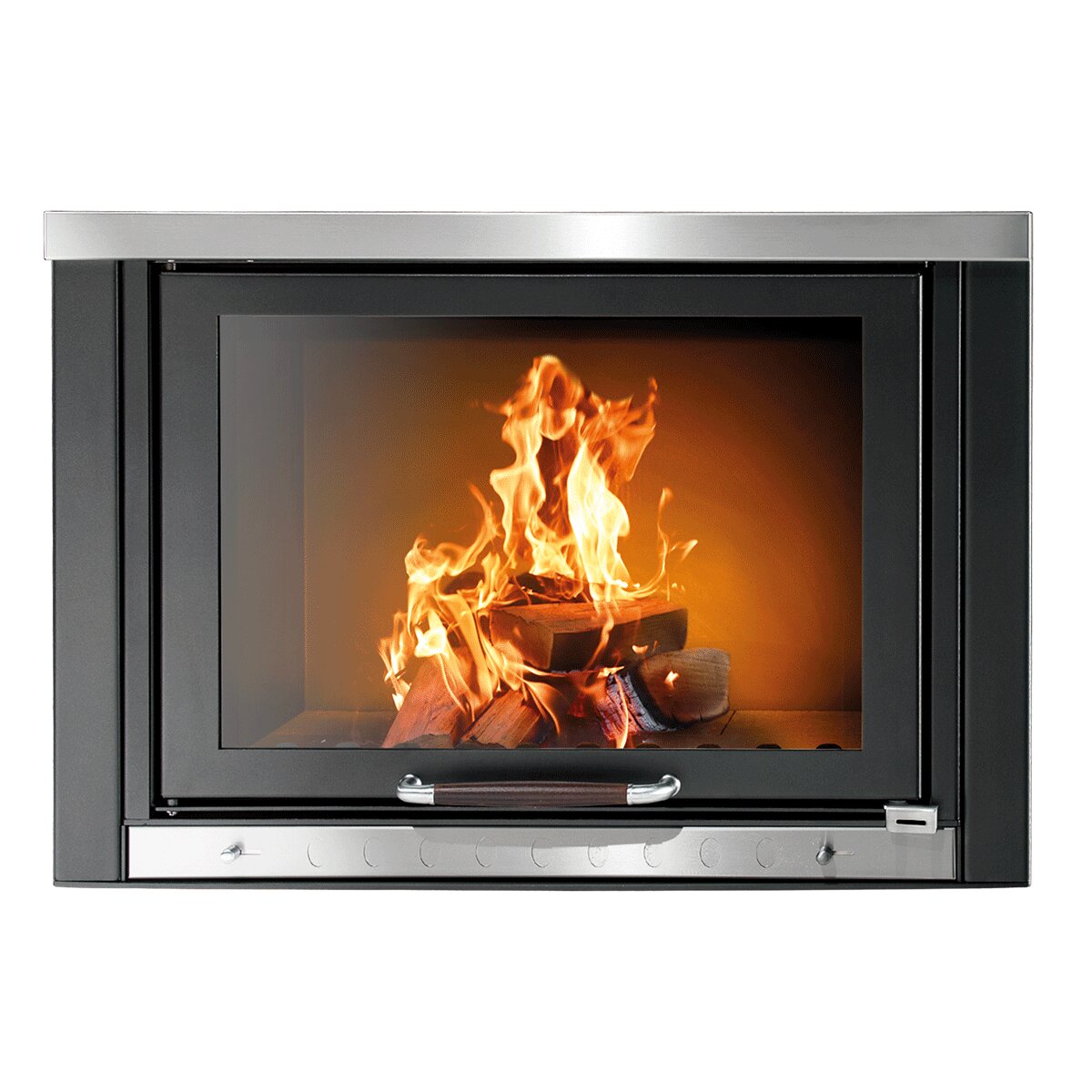 Thermocheminée à bois Klover TKR 35 29 kW Idro + kit ECS