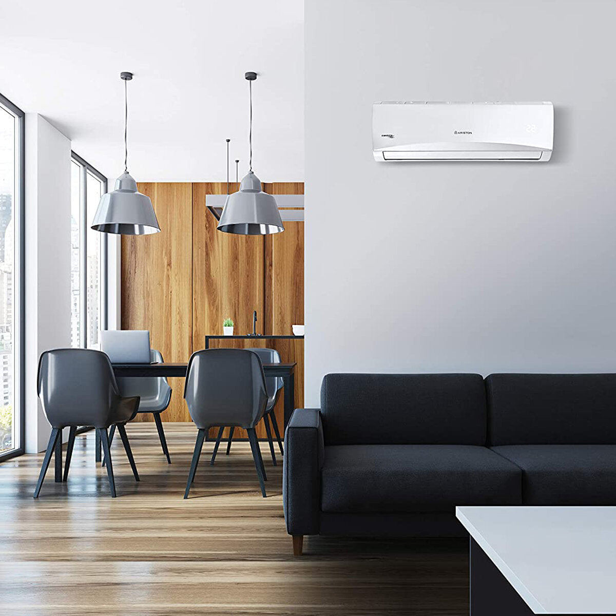 Ariston PRIOS R32 quadri split air conditioner 9000 + 9000 + 9000 + 12000 BTU inverter A ++ outdoor unit 10.6 kW