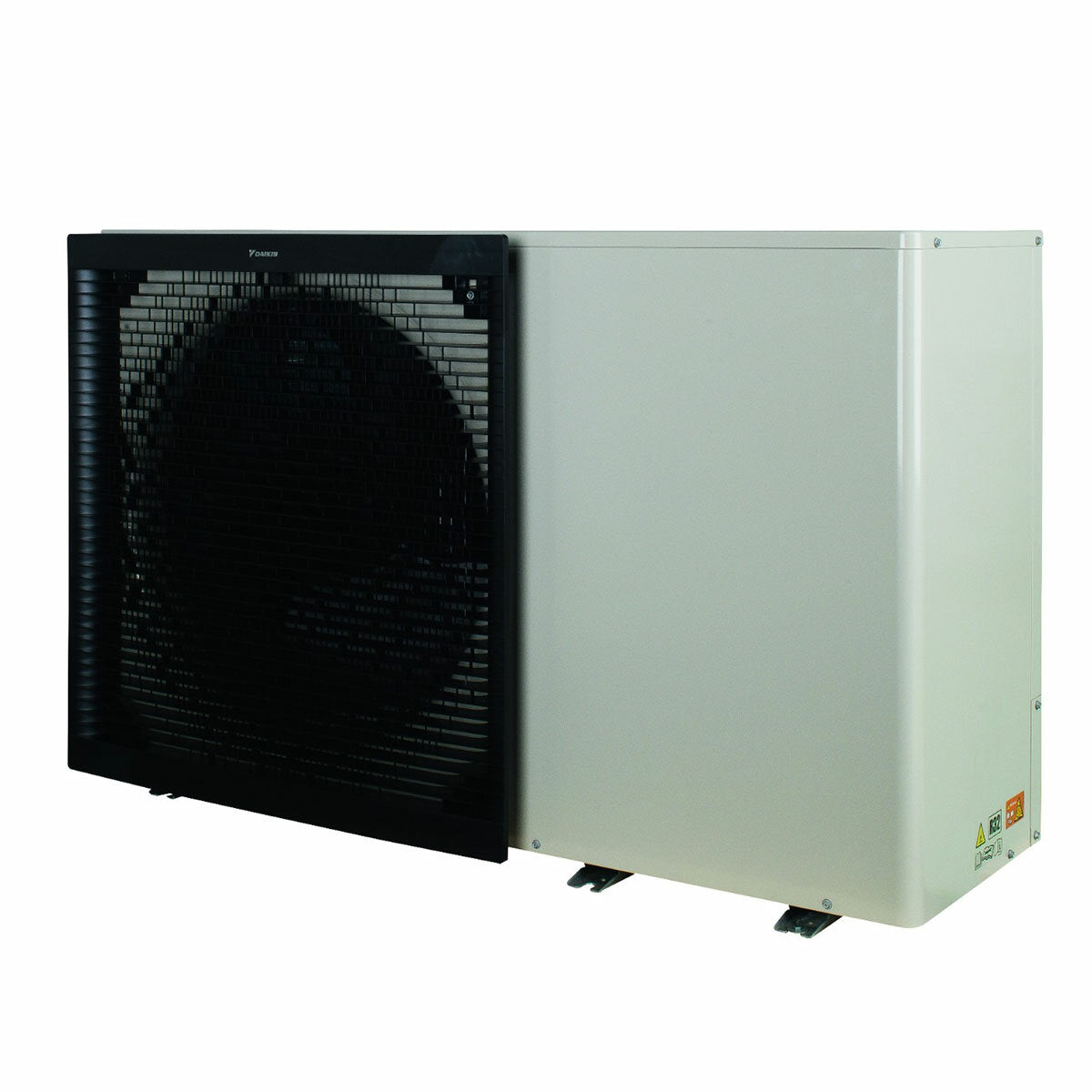 Pompe à chaleur air-eau Daikin 12 kW, alimentation triphasée, avec module hydronique, gaz R32, classe énergétique A++