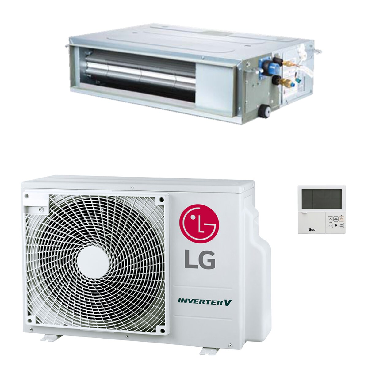 LG Kanalklimaanlage CL Compact 18000 BTU R32 Inverter A/A – NIEDRIGER DRUCK