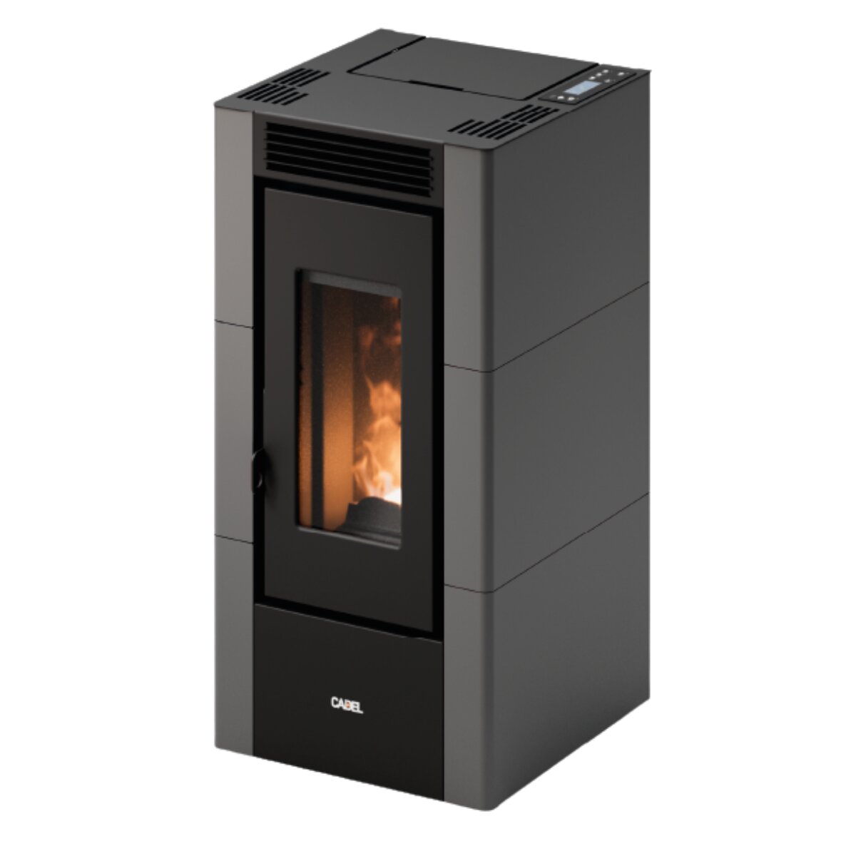 Cadel Cristal 6 Air Pellet Stove 5.5 kW - WiFi ANTHRACITE