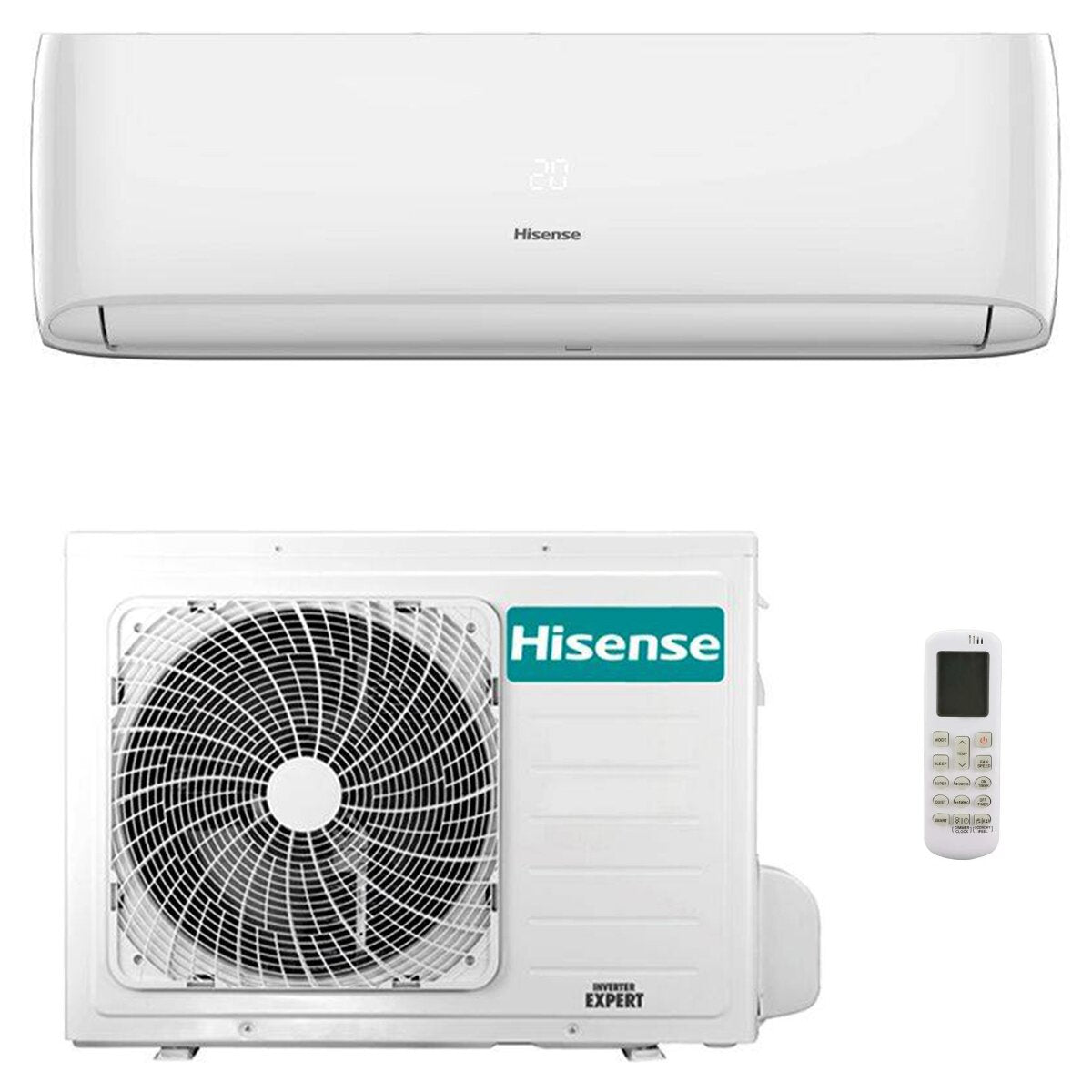 Hisense New Easy Smart 12000 BTU R32 Inverter Wi-Fi A++ Air Conditioner