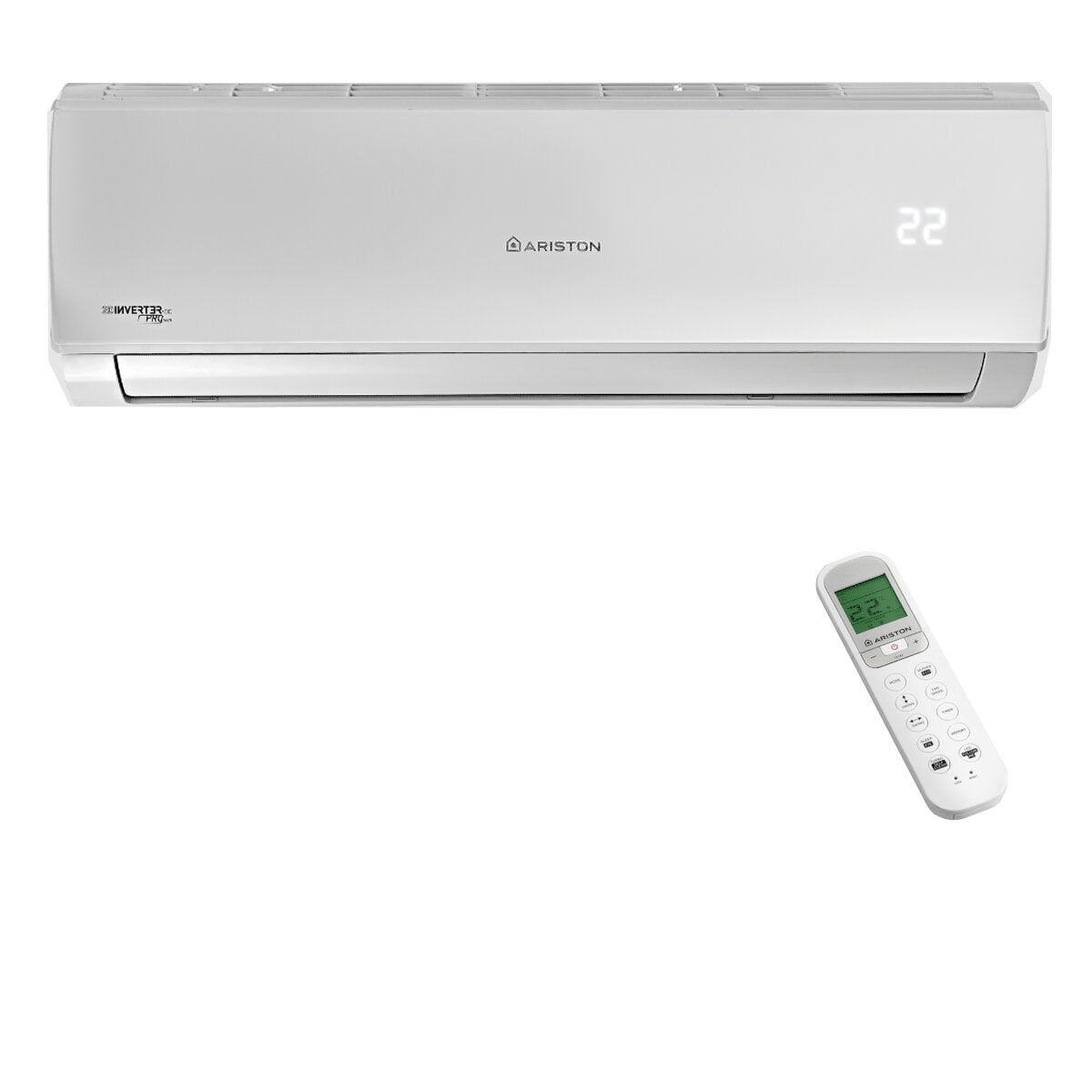 Climatiseur Ariston ALYS R32 dual split 9000+12000 BTU inverseur A++ unité extérieure 5,3 kW 