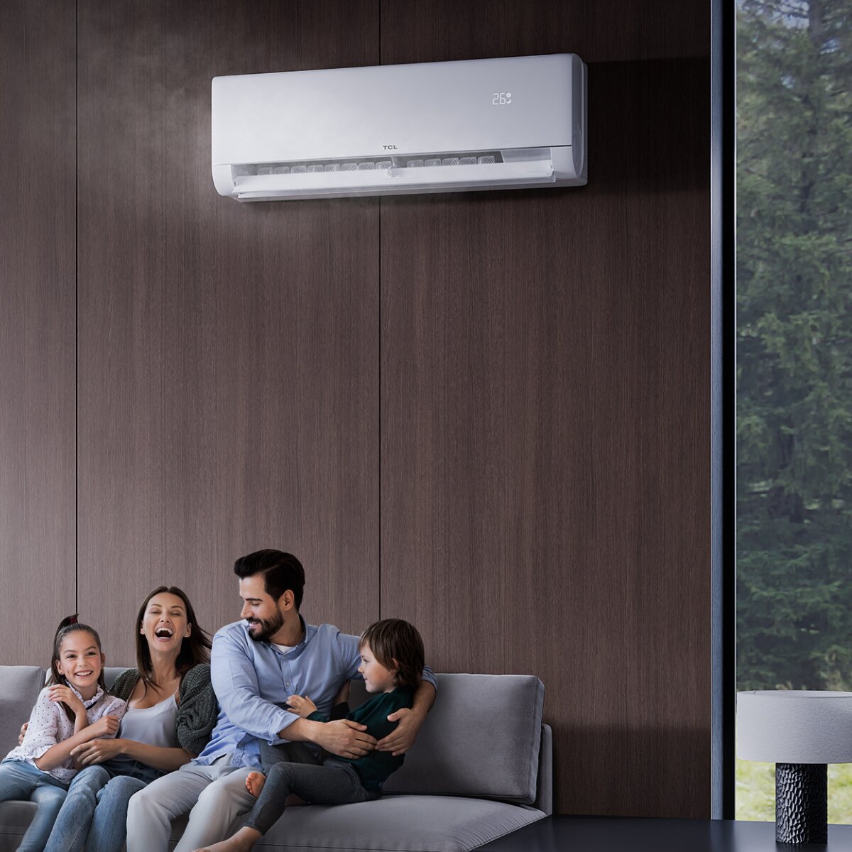 TCL BreezeIN P9 Air Conditioner 24000 BTU R32 Inverter WiFi A+++/A++