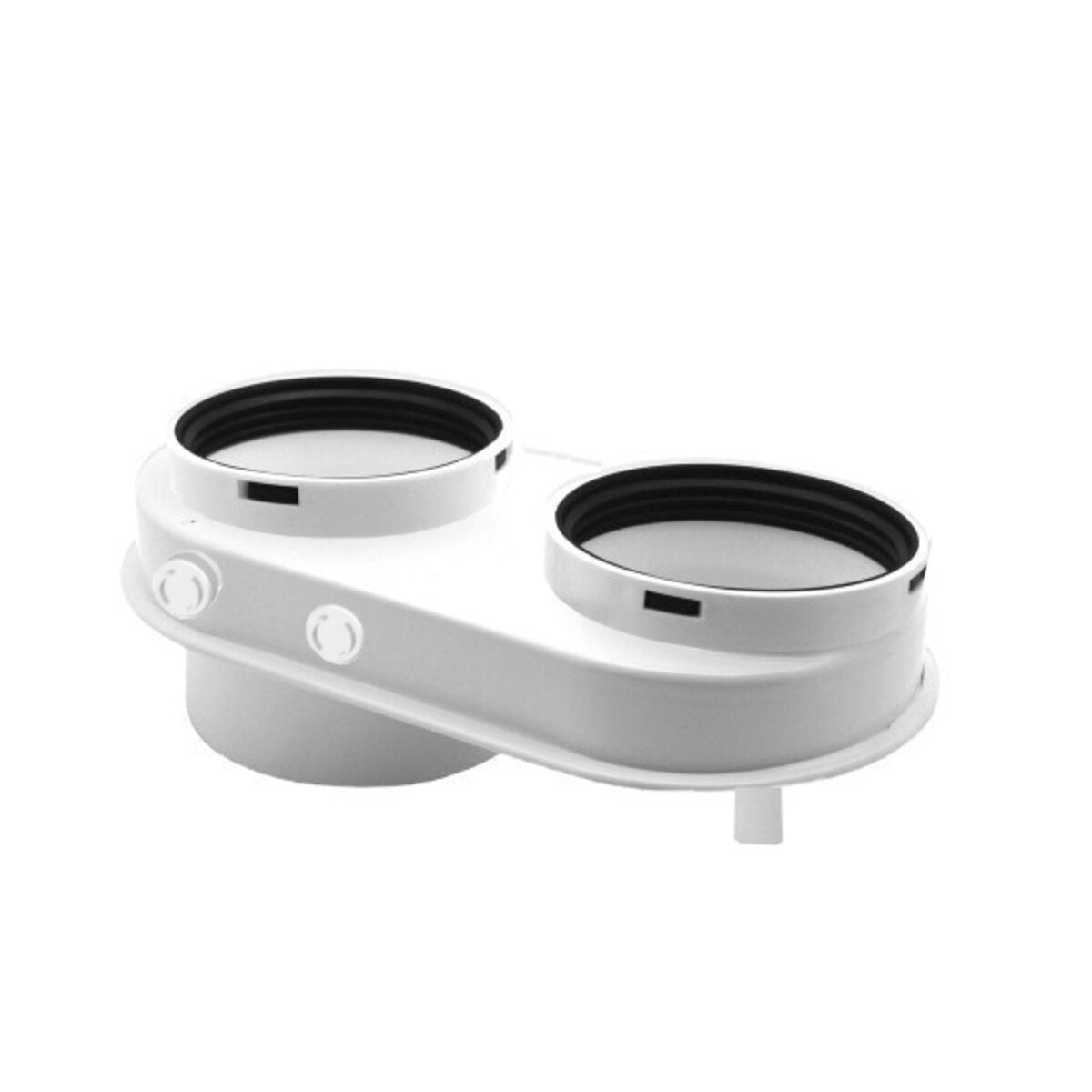 Kit évacuation double conduit Daikin ø 80/80 pour chaudière D2C