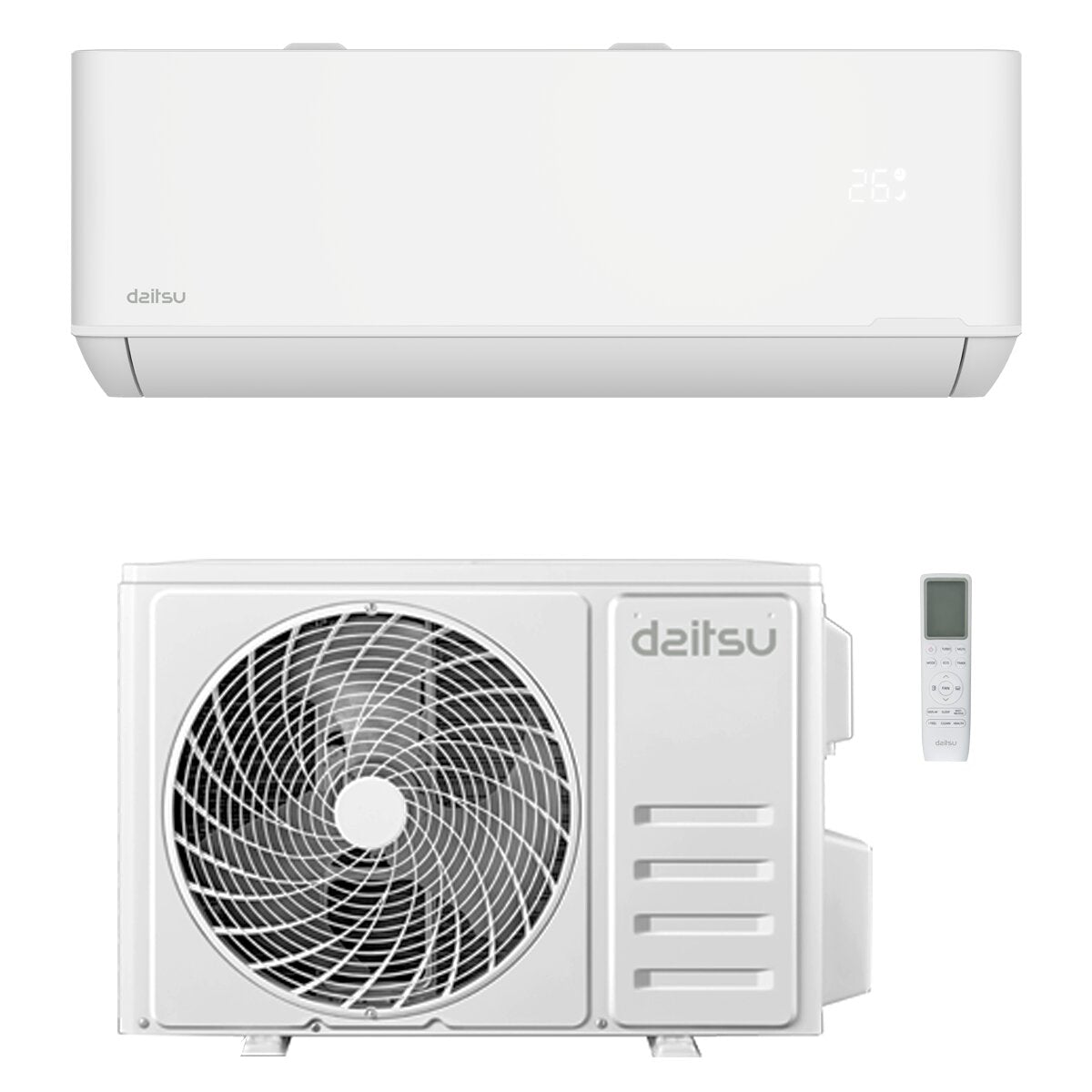Daitsu Artic TP-4 24000 BTU R32 Inverter WiFi A++/A+ Klimaanlage