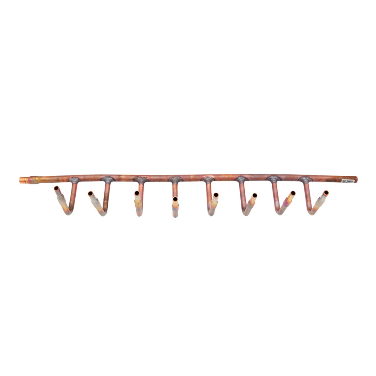 Collecteur en cuivre Tecnogas 8 connexions - pour circuits de tuyauterie de réfrigération des systèmes de climatisation multisplit VRV, VRF