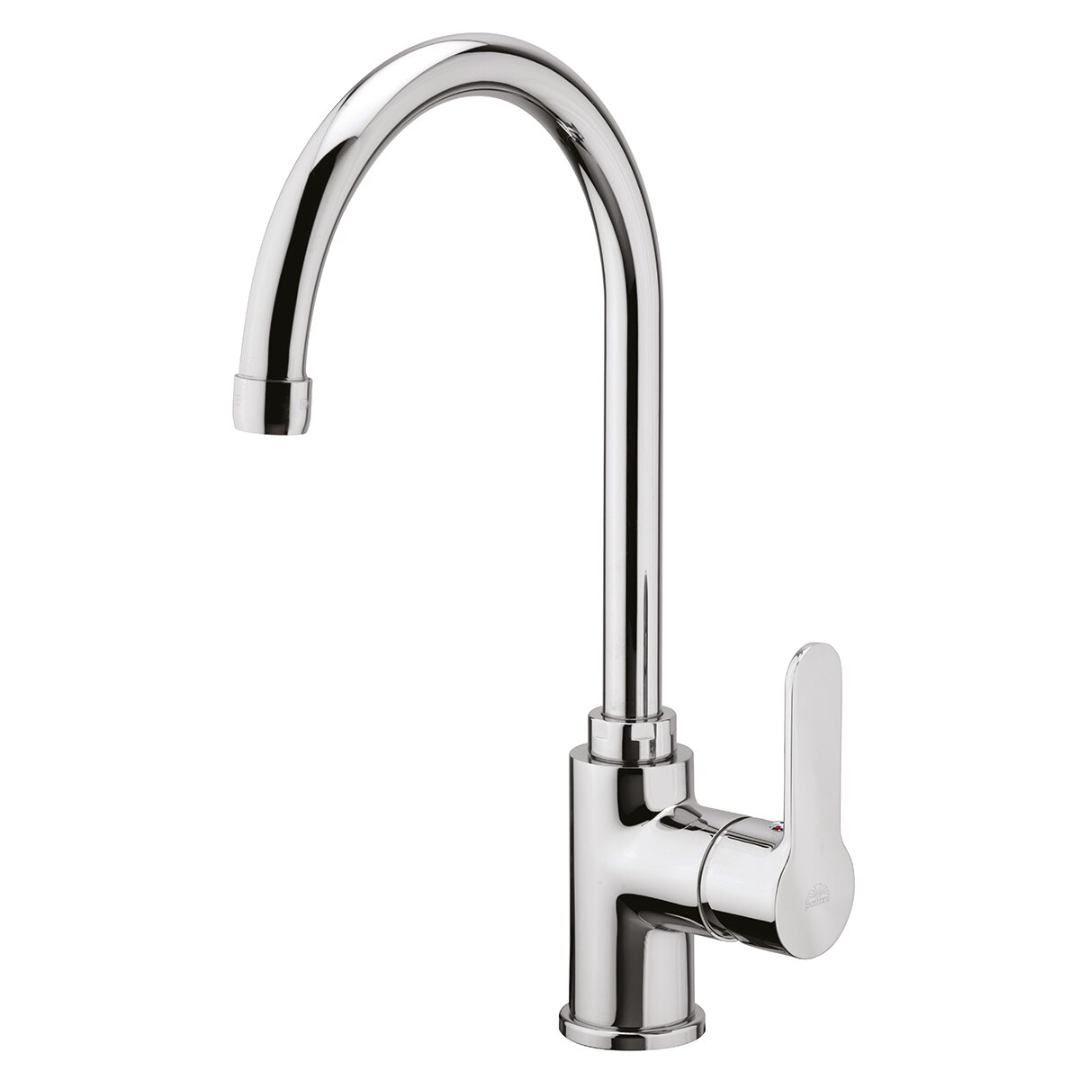 Mitigeur d'évier Paffoni BLU180 avec bec en tube parapluie réglable