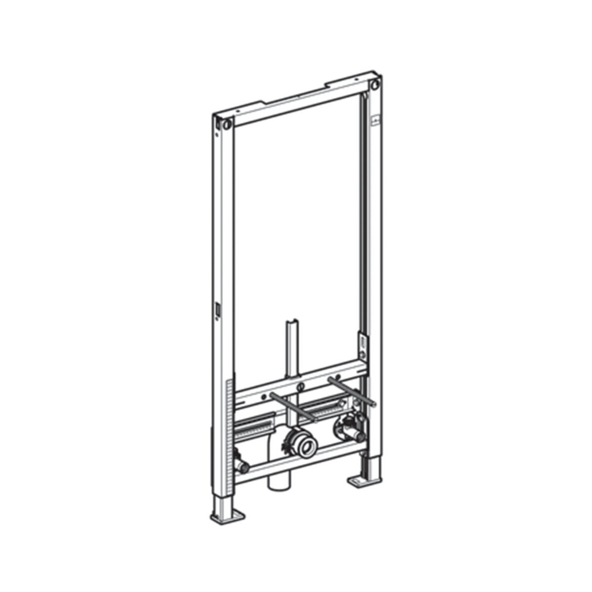 Geberit Duofix Modul für Bidet 112 cm universal