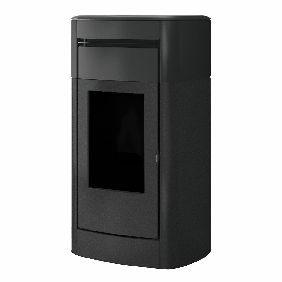 Edilkamin Vyda2 H 22 Up 22.8 kW Idro WiFi pellet stove Dark gray