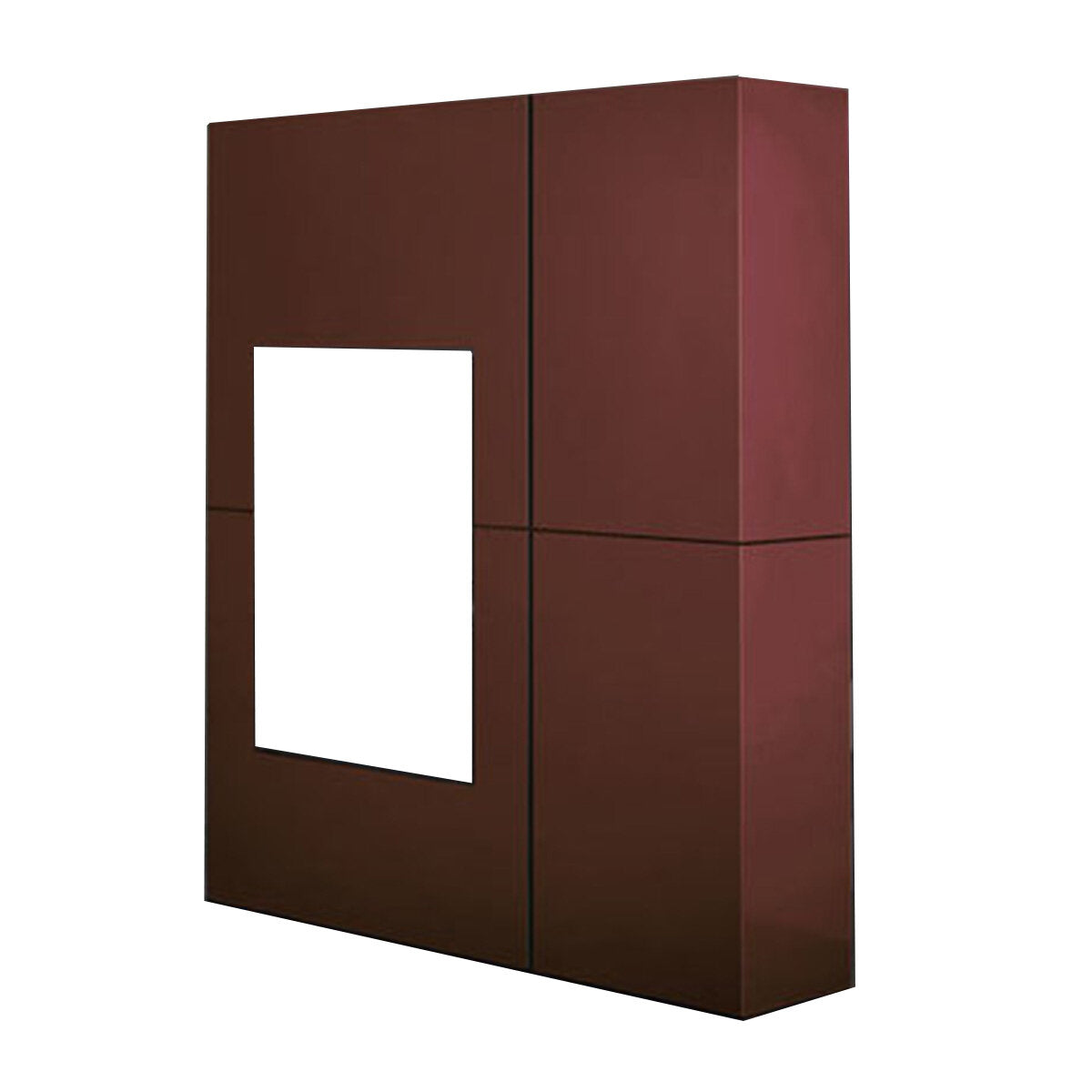 Pellet stove Edilkamin Blade2 12 Up bordeaux 12 kW wifi ductable air