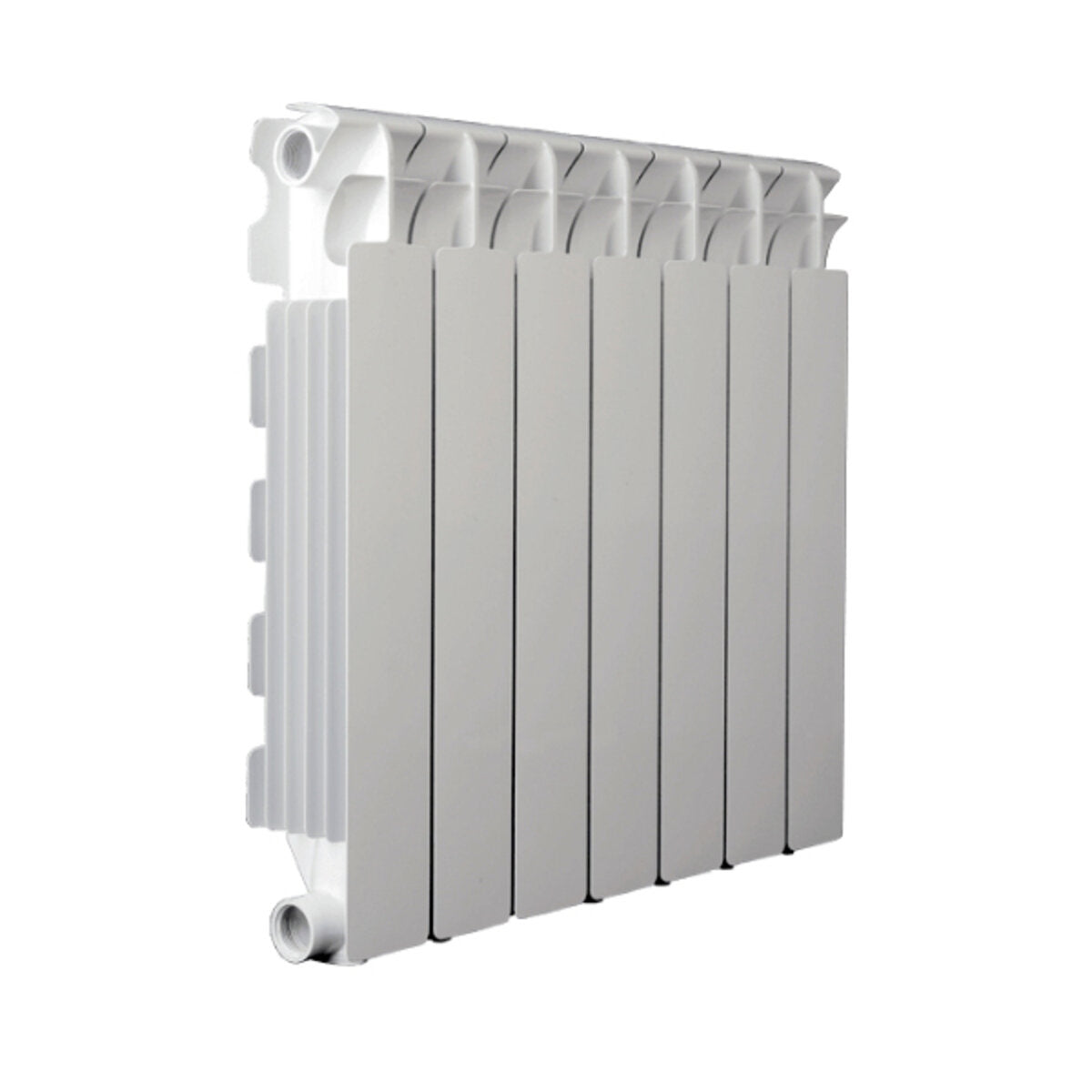 Radiateur Fondital en aluminium moulé sous pression calidor super b4 7 éléments entraxe 350 mm