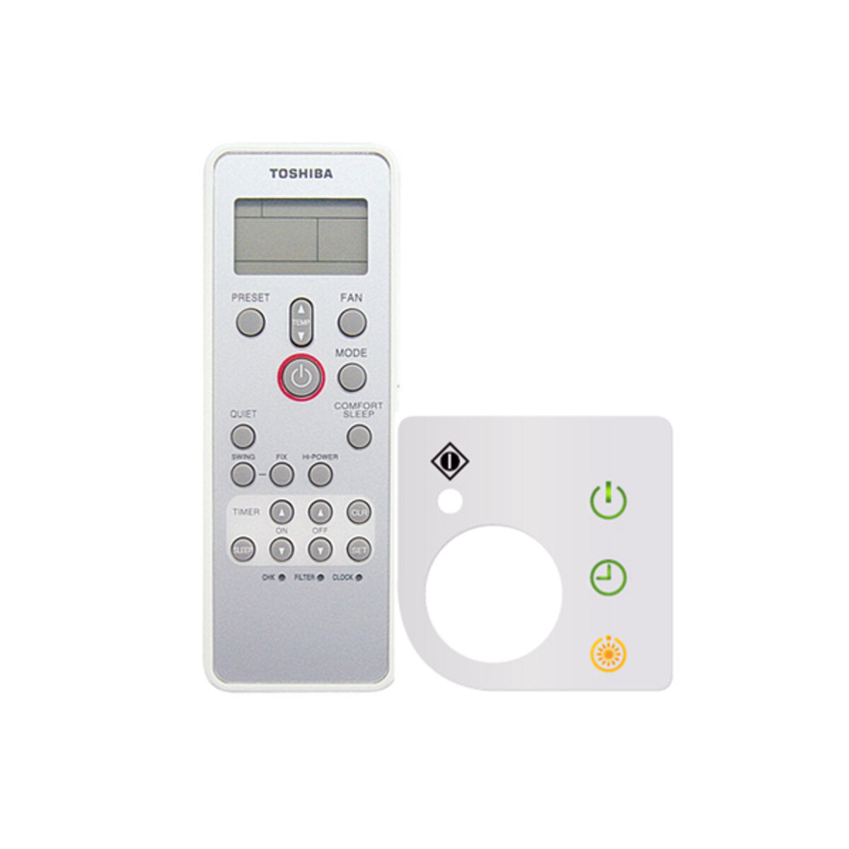 Toshiba remote control + command + ir receiver kit for 4-way compact cassette