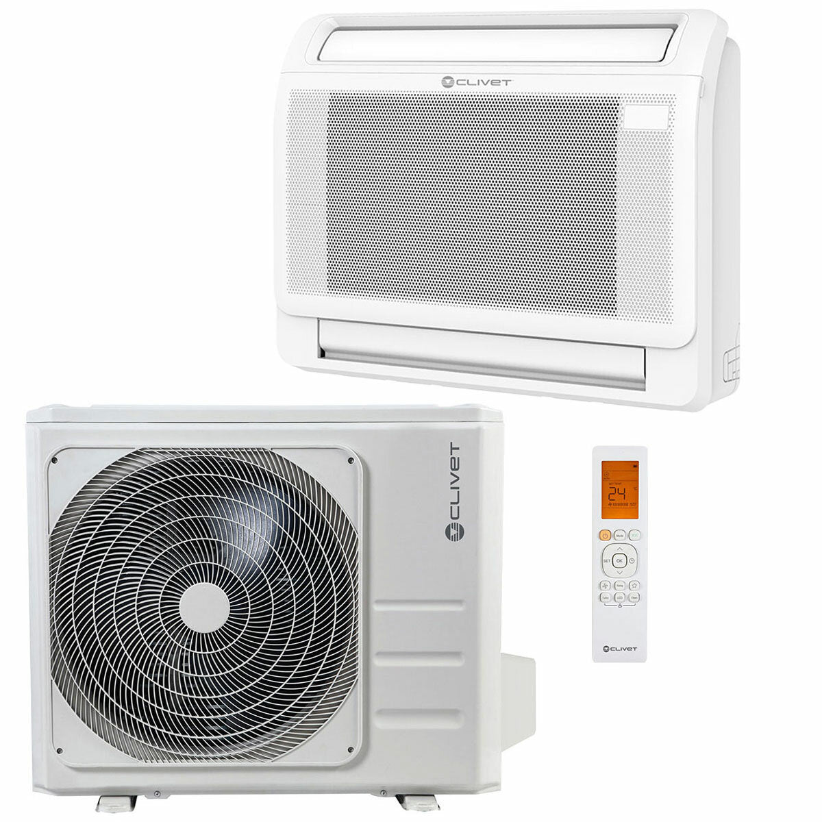 Clivet CONSOLE 3 air conditioner 12.000 BTU light commercial Inverter A++ R32