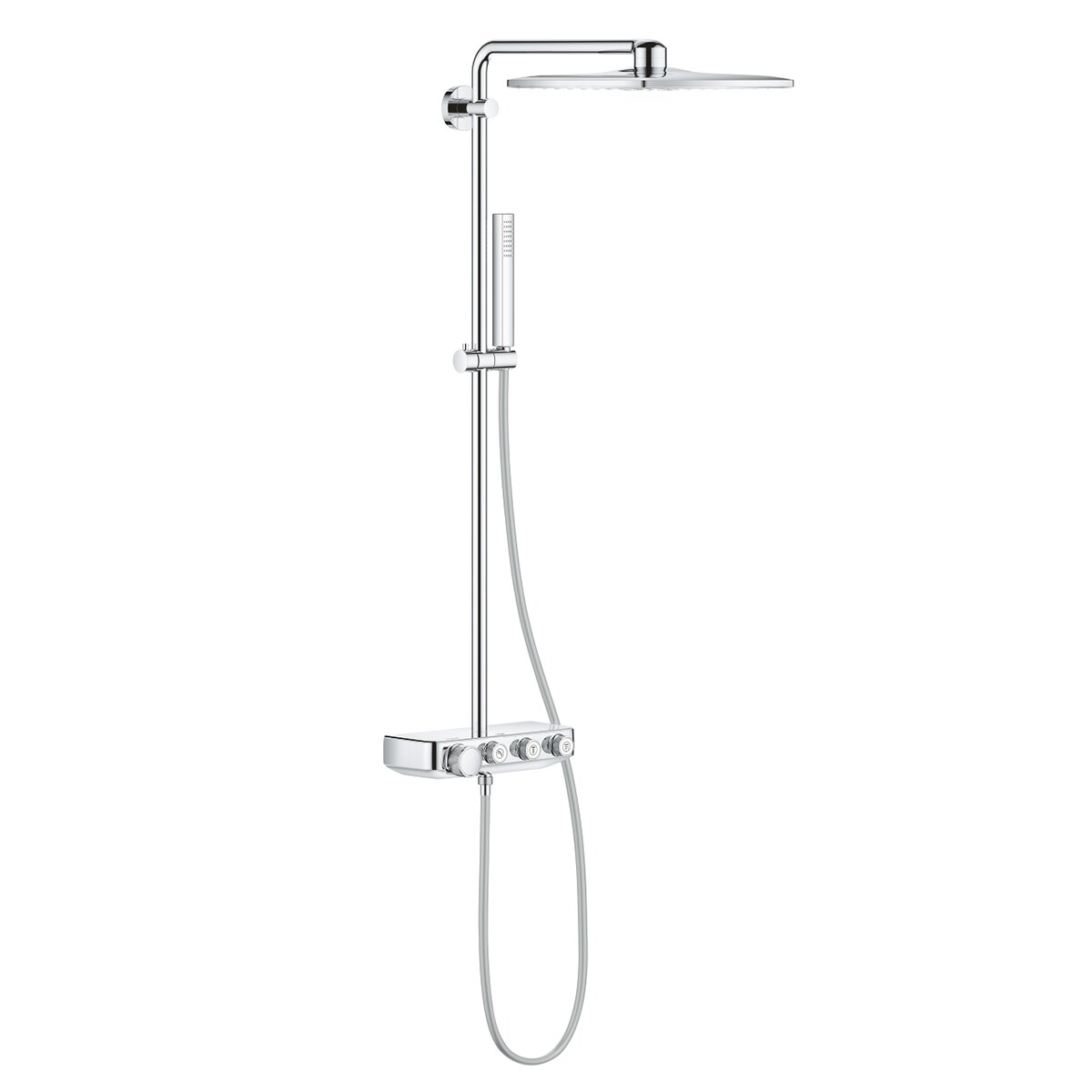 Grohe EUPHORIA SMARTCONTROL SYSTEM 310 CUBE DUO shower column with thermostatic mixer